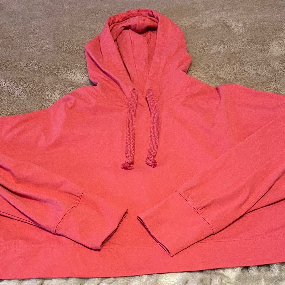 Pink Hooded Sweatshirt